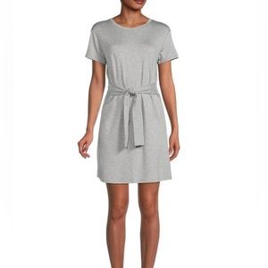 BB Dakota tie front T-shirt dress